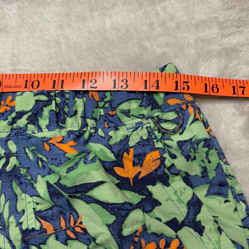 REI Co Op Amphib Shorts Womens M Green Floral Outdoor Hiking Beach Gorpcore - Picture 9 of 10